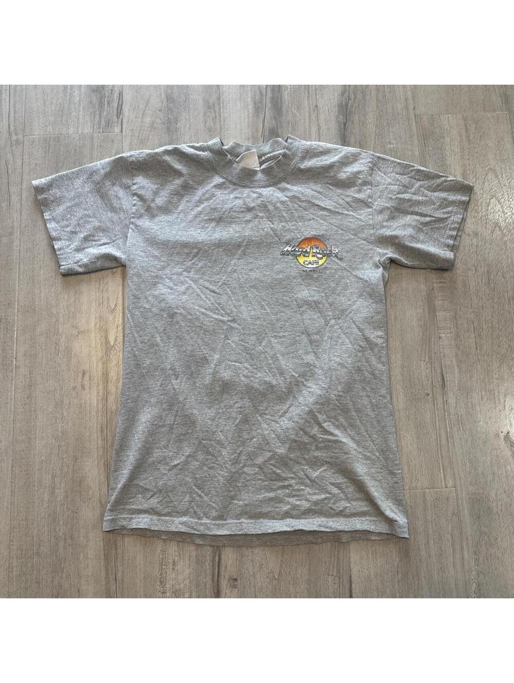 Hard Rock Cafe Men's Grey Tshirt